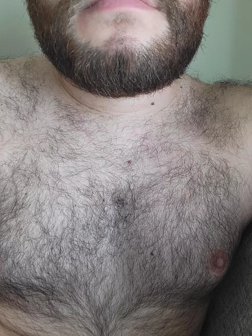 My fur coat is keeping me warm today.