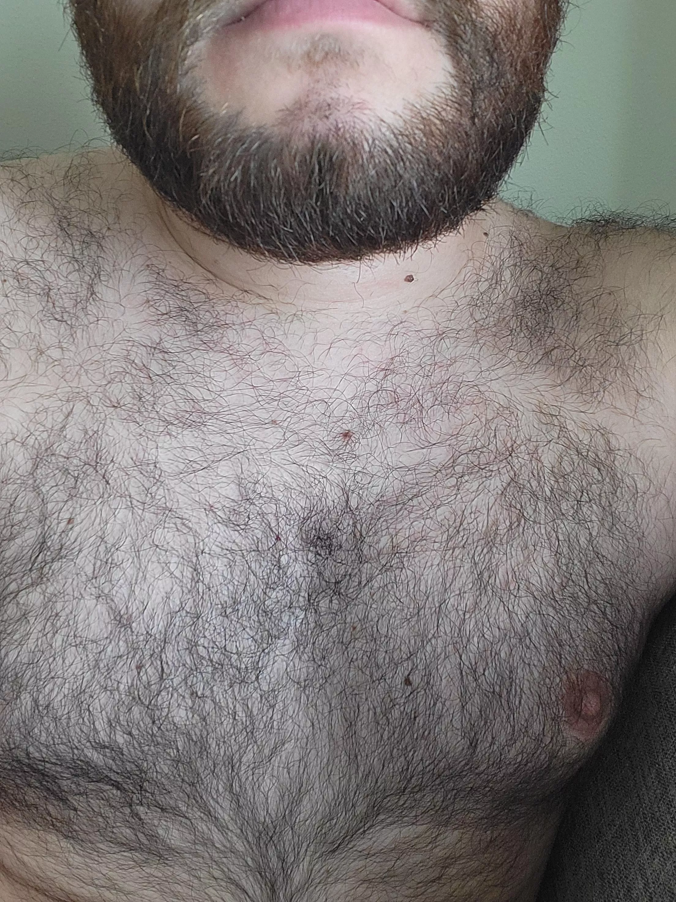 My fur coat is keeping me warm today.