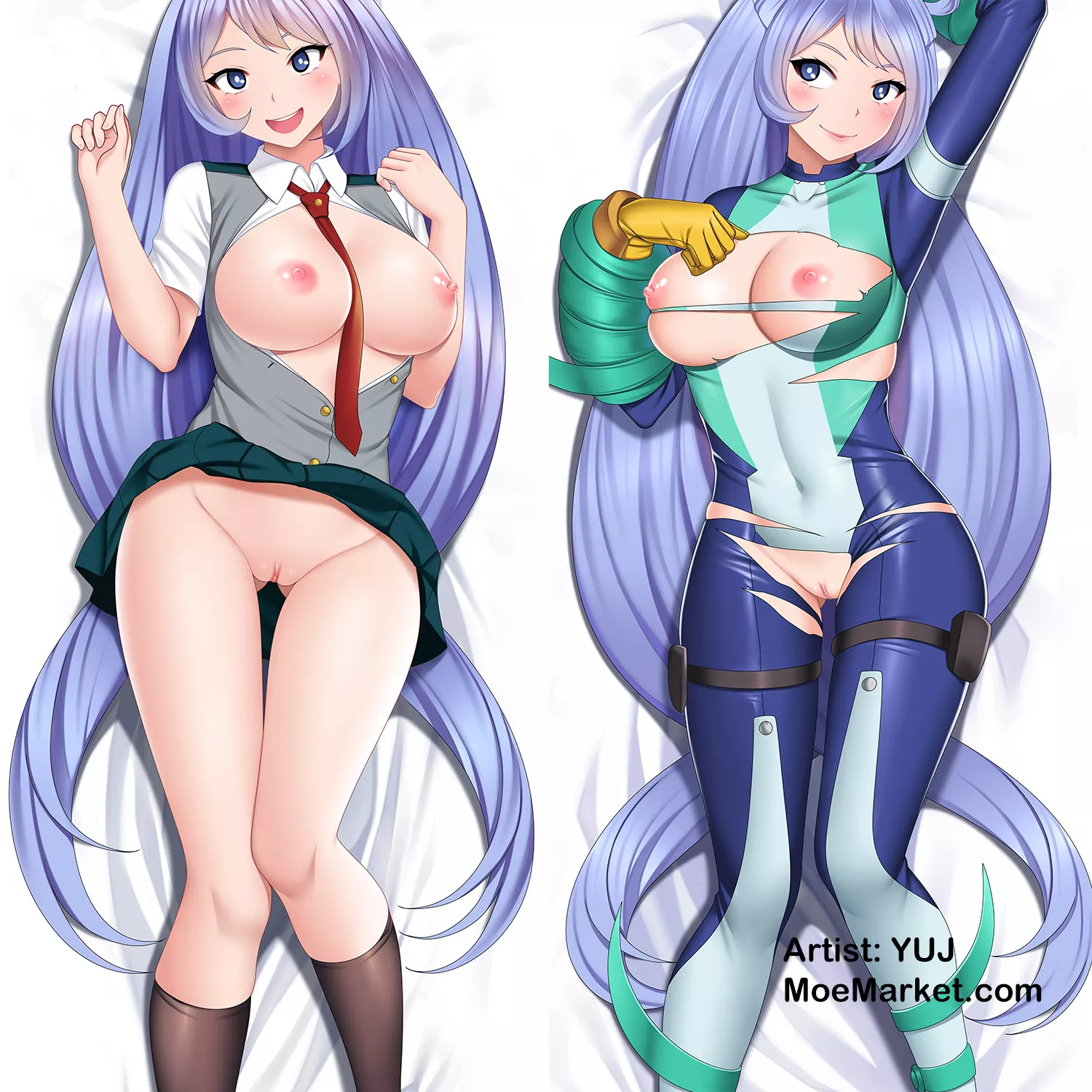 Nejire Hado Body Pillow Dakimakura (artist: YUJ)