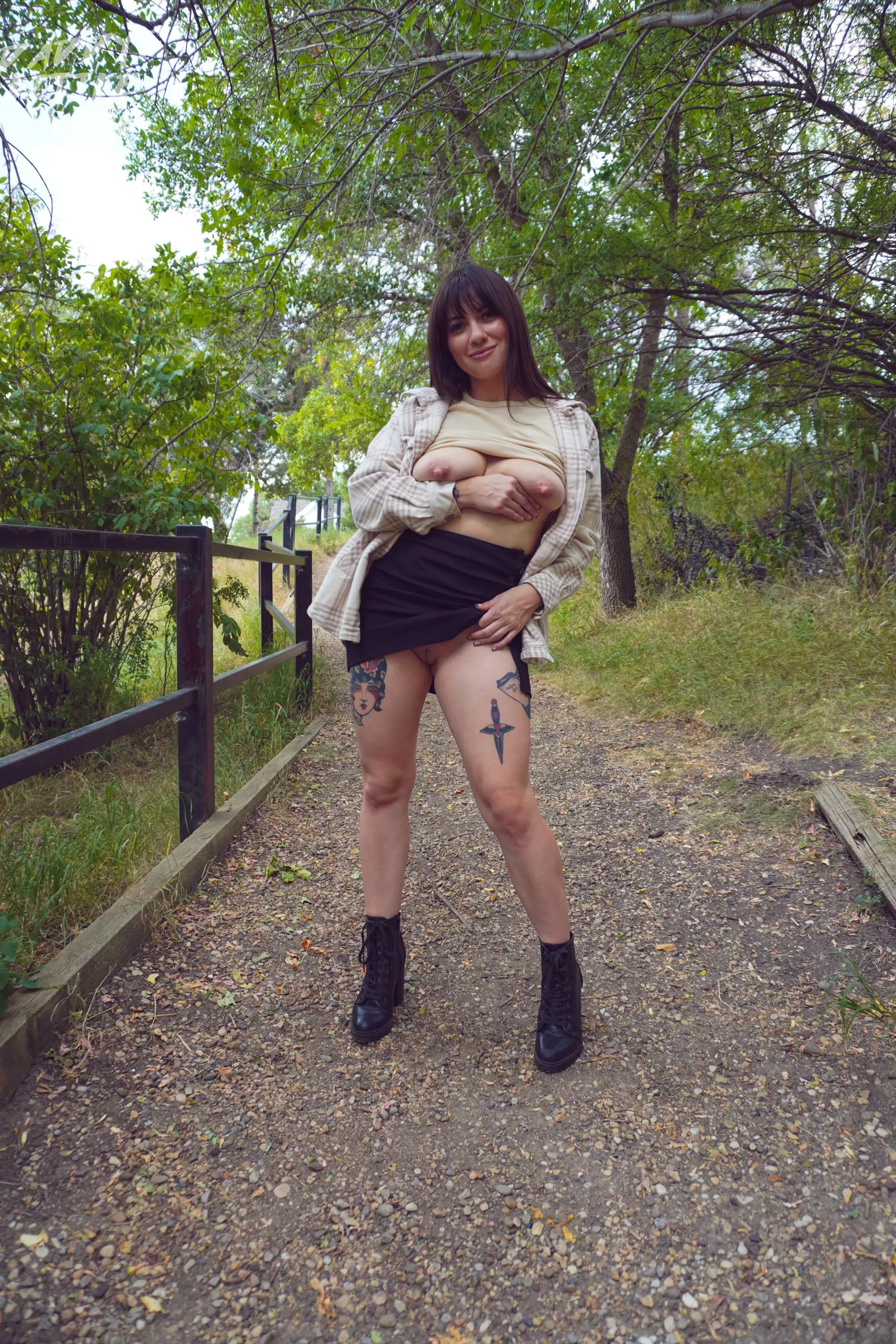 Out for a Walk on Christmas Eve 👅