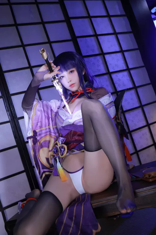 Raiden Shogun (Genshin Impact) by Aqua