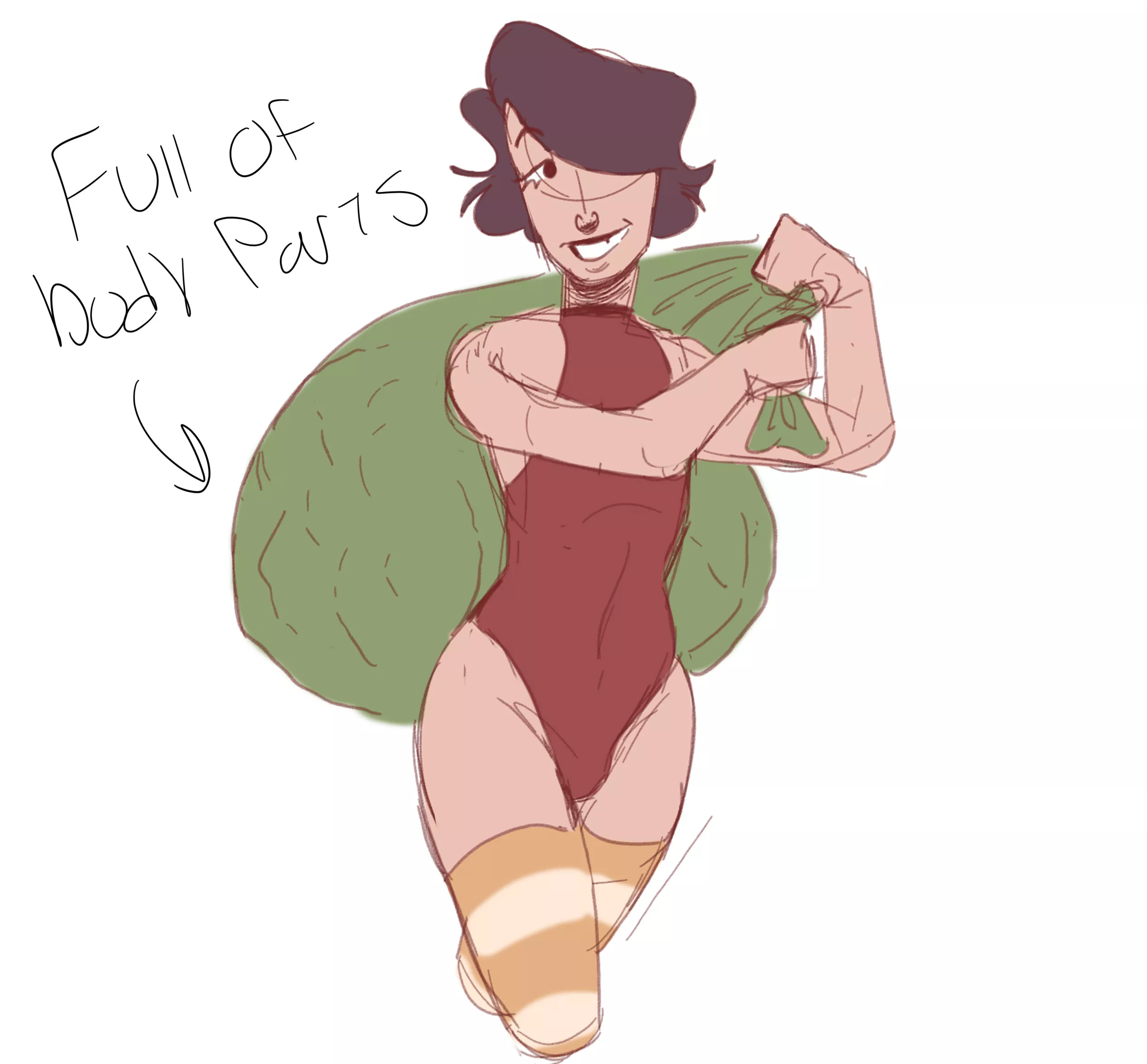 Rhea Christmas doodle [OC]