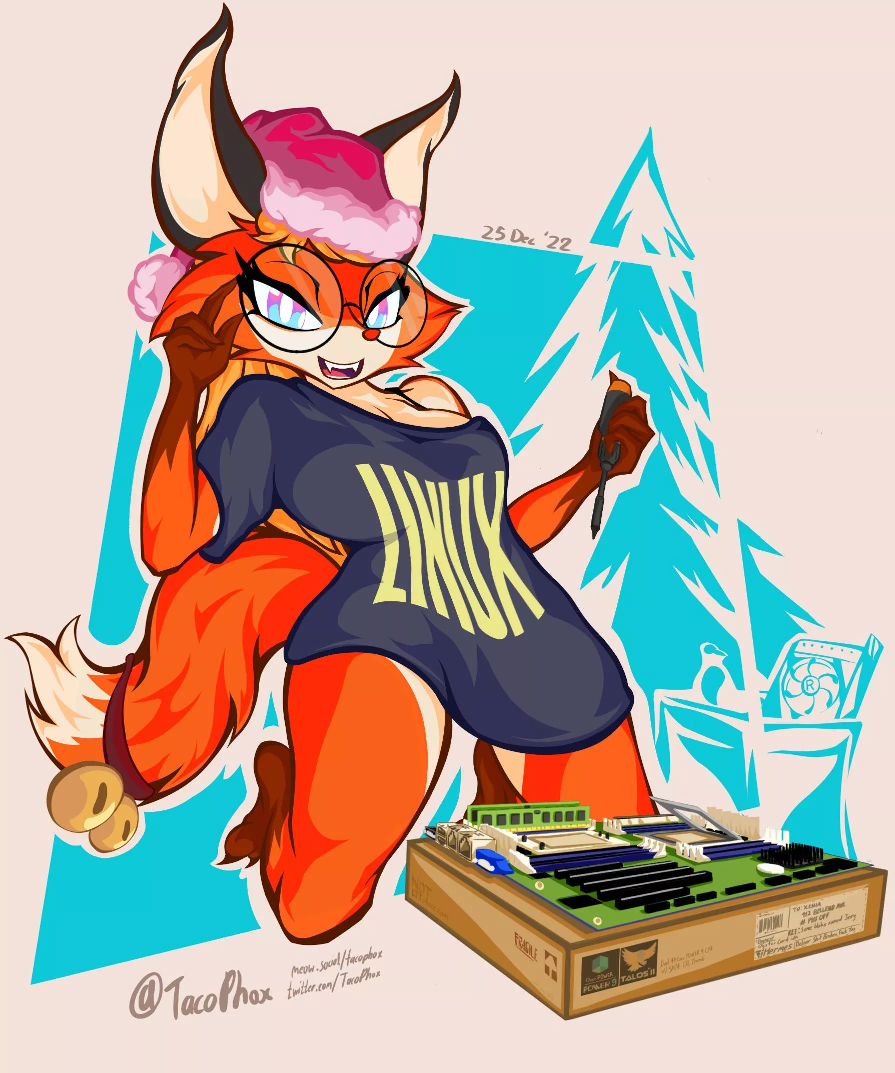 [TacoPhox] Xenia's custom PC for crimmas!