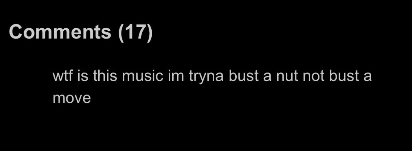 The video had those type of none copy-write music 💀