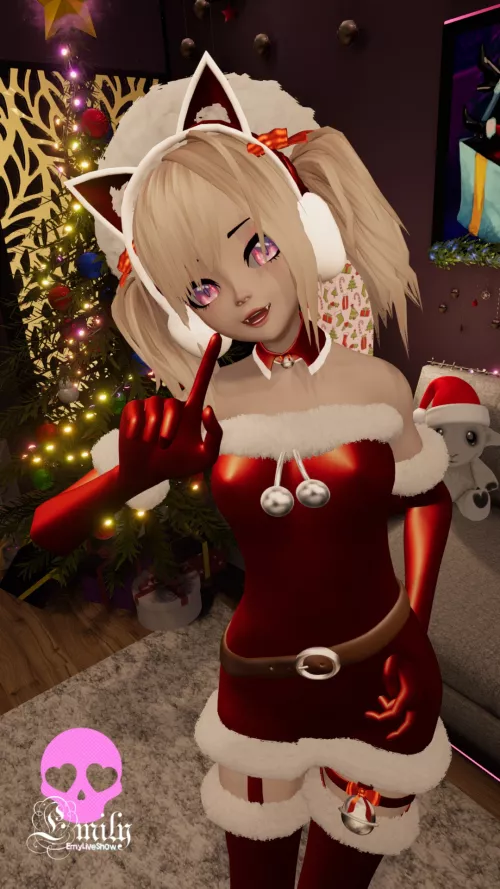 Waiting to meet Christmas with you!❤️ https://chaturbate.com/emyliveshow