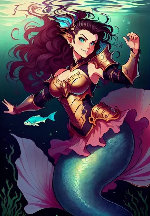 Warrior Merm(AI)d