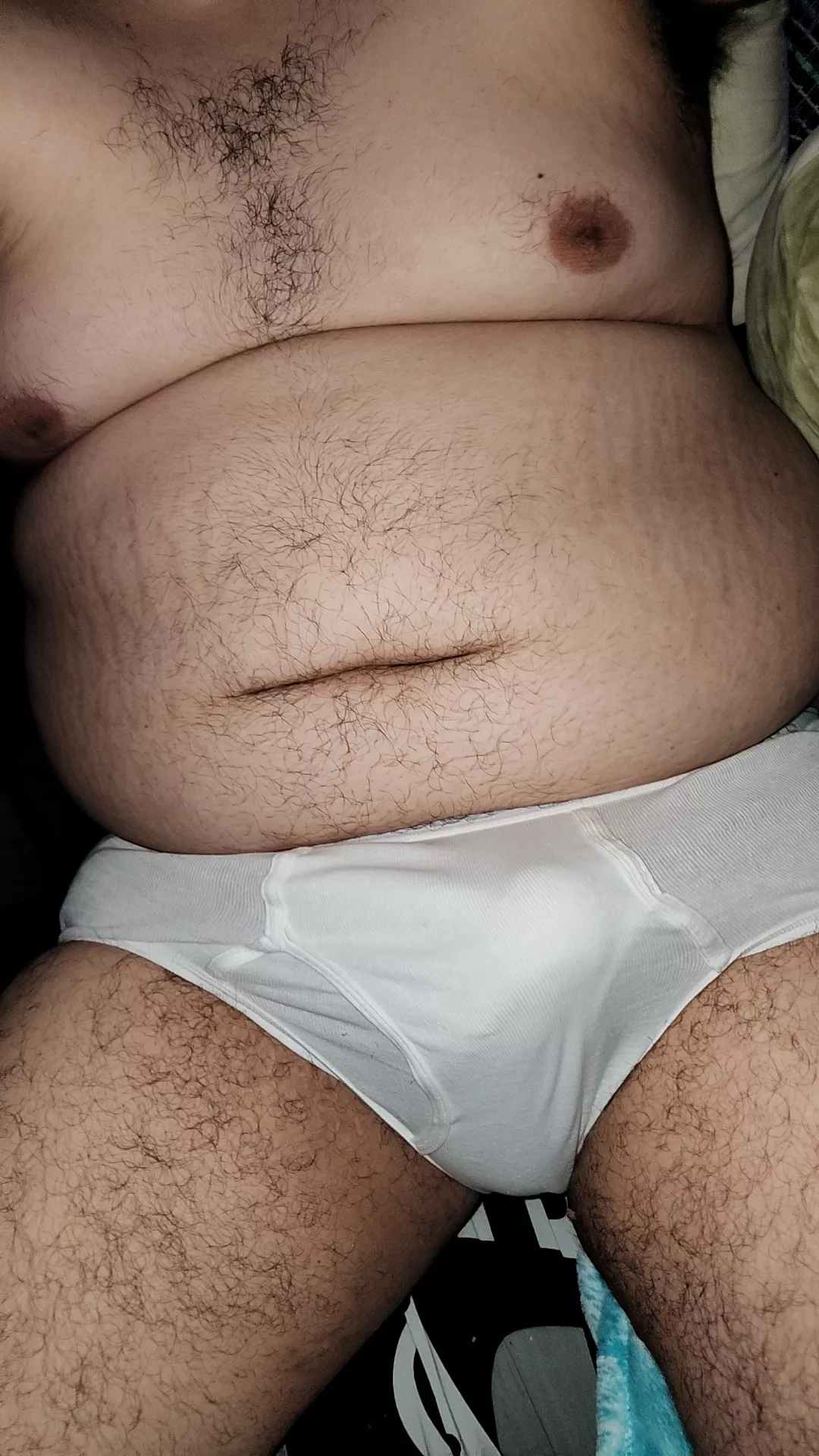 wearing white for Christmas nights