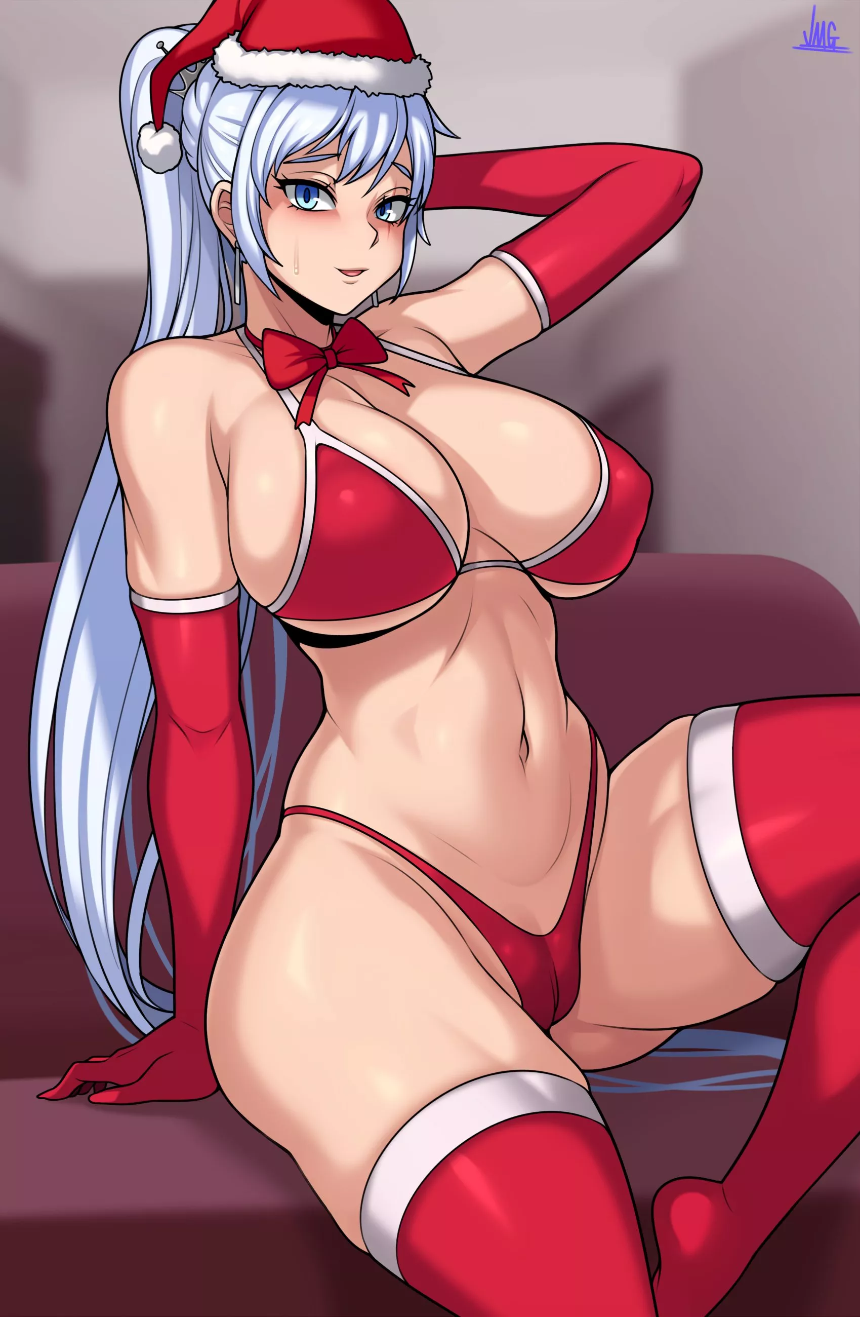 Weiss is ready for Christmas
