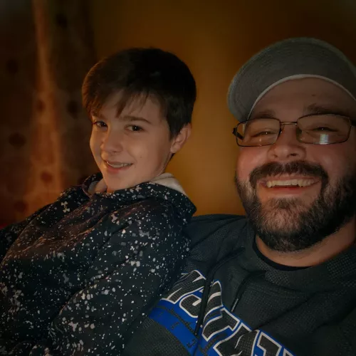 Wishing everyone a wonderful holiday from my son and I