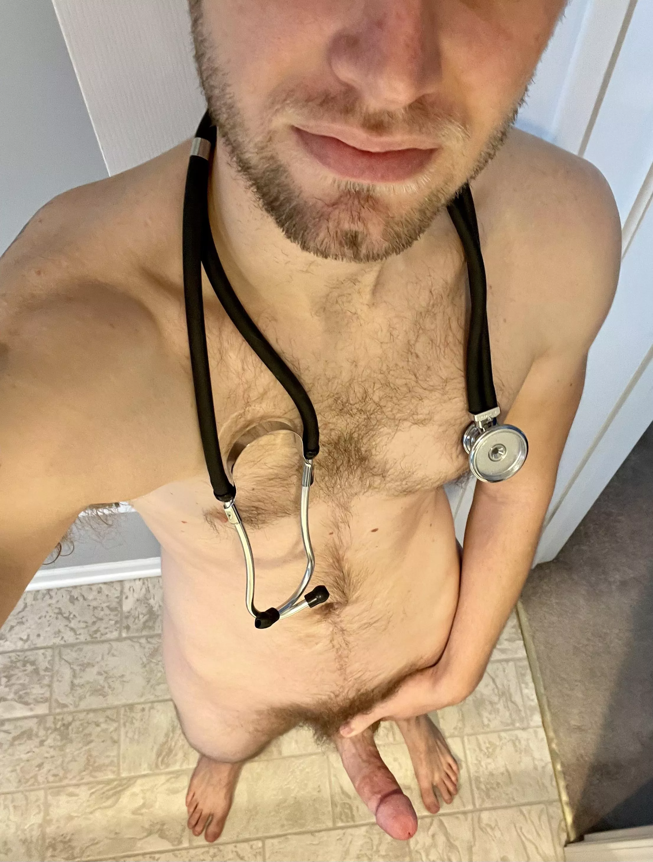 You said you’d ride your doctor, but would you get on your knees for him? 😉
