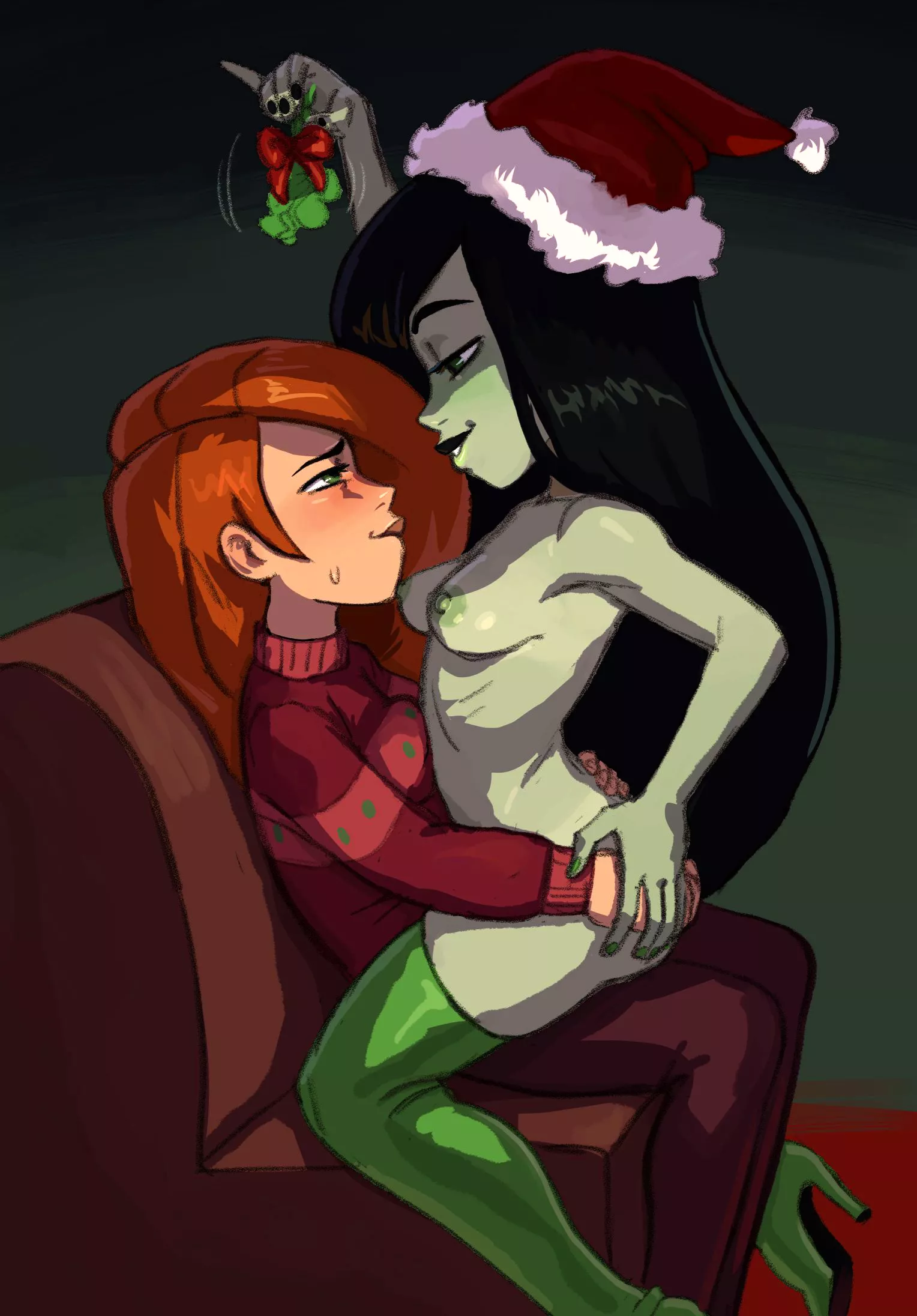 A Kim n Shego for the holidays (Pears)