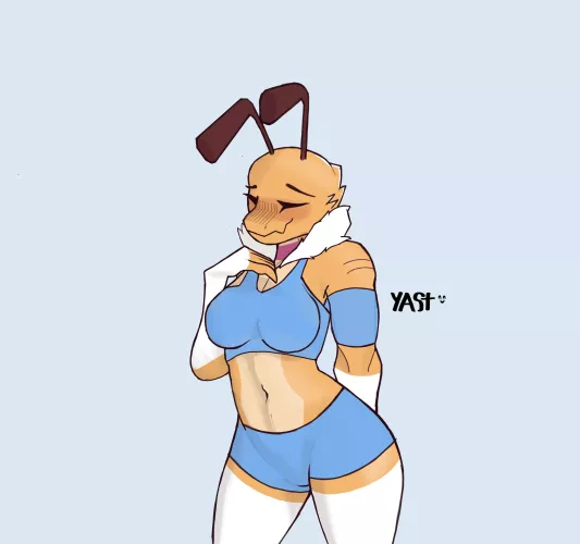 A lil bee character, lmk what you think!