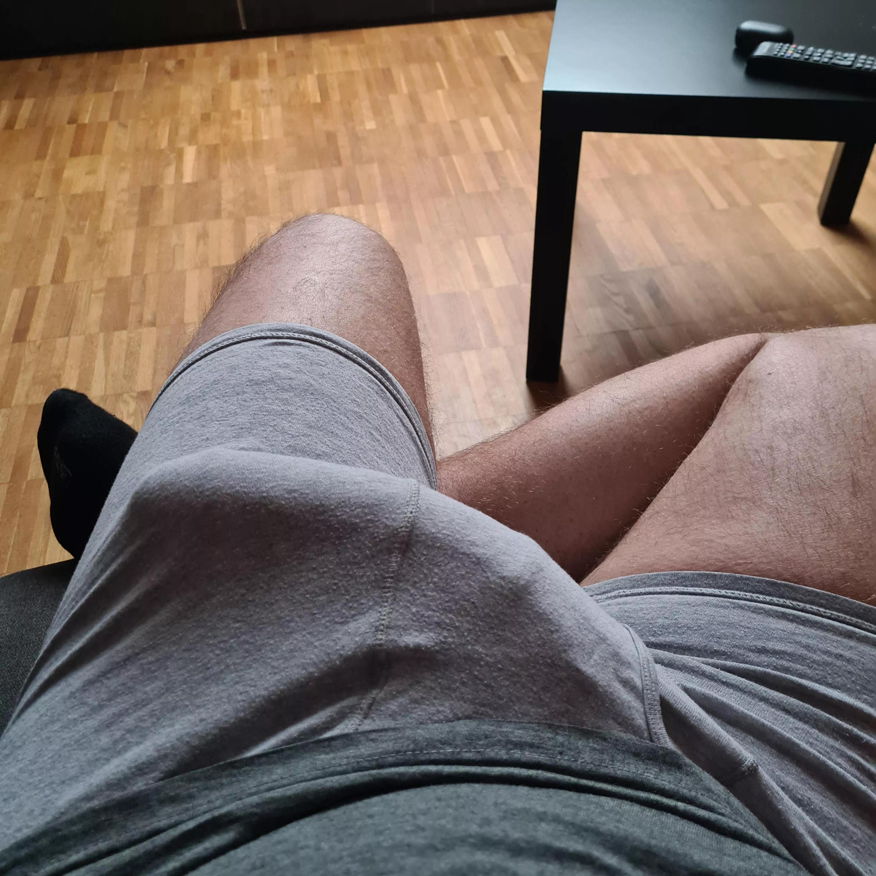 after christmas chilling, who wanna sit on santas lap?