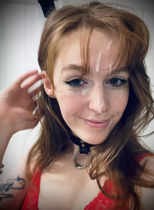 Always happy with a fresh load on my face!