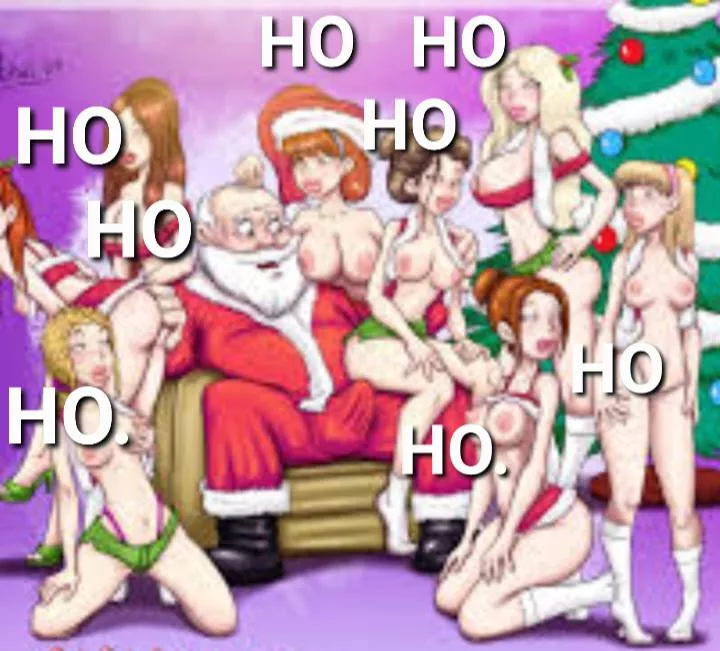 and you always thought it was Santa's jolly laugh