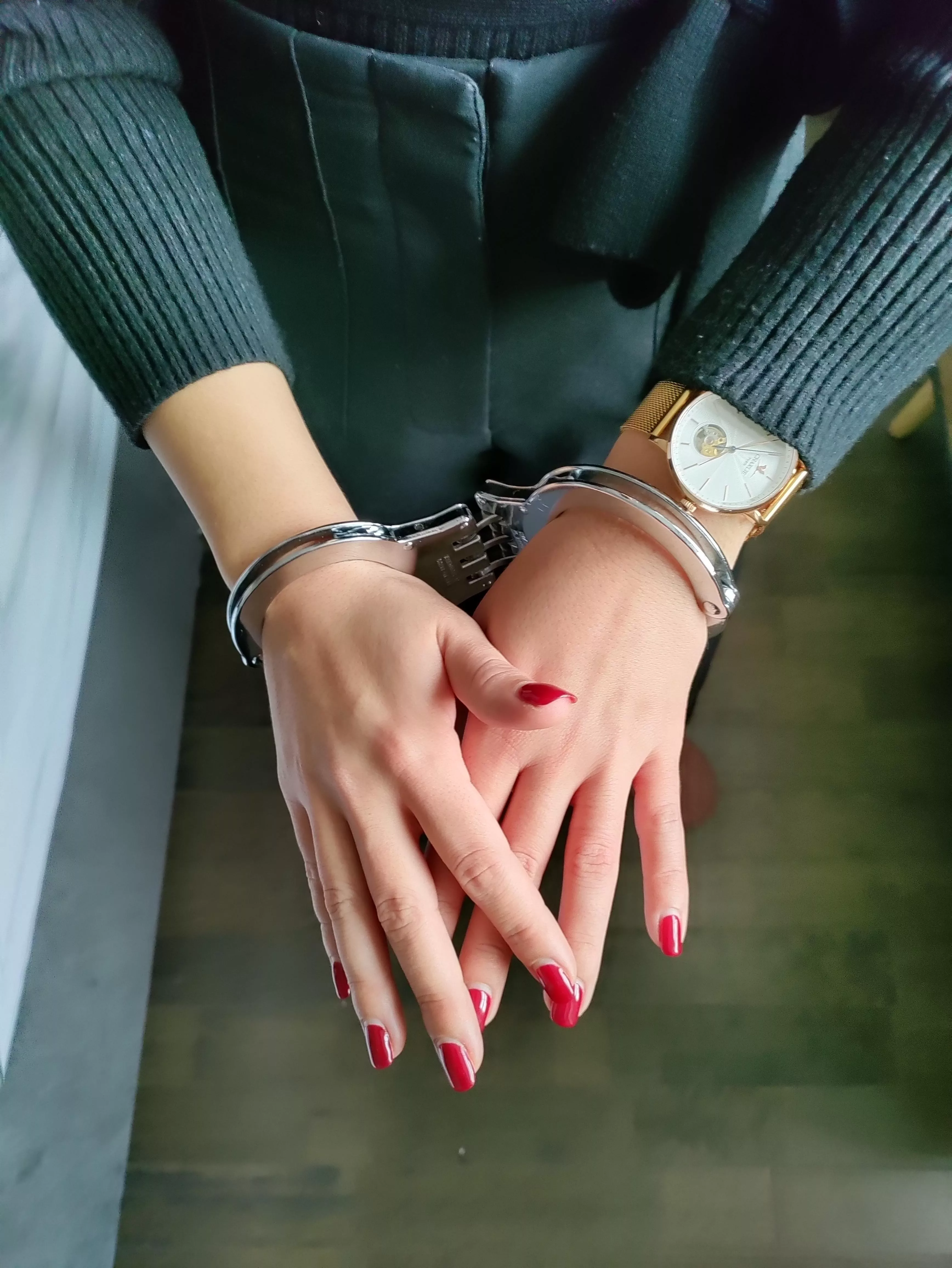 Arrested while getting my nails done