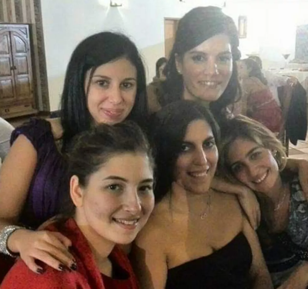 at the wedding. rank these crazy girls