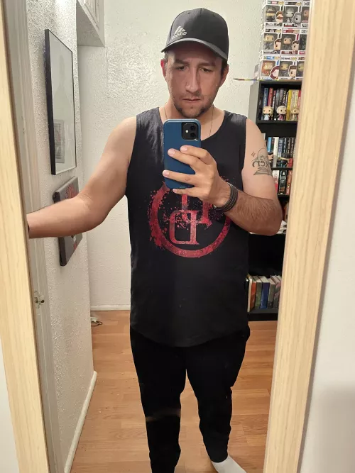 Been working on my arms this year, of which I’ve always been incredibly self-conscious. Progress has been slow, but I’m starting to see it!