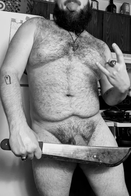 Can you tell I'm a horror fan? (This is a plastic prop!!!)