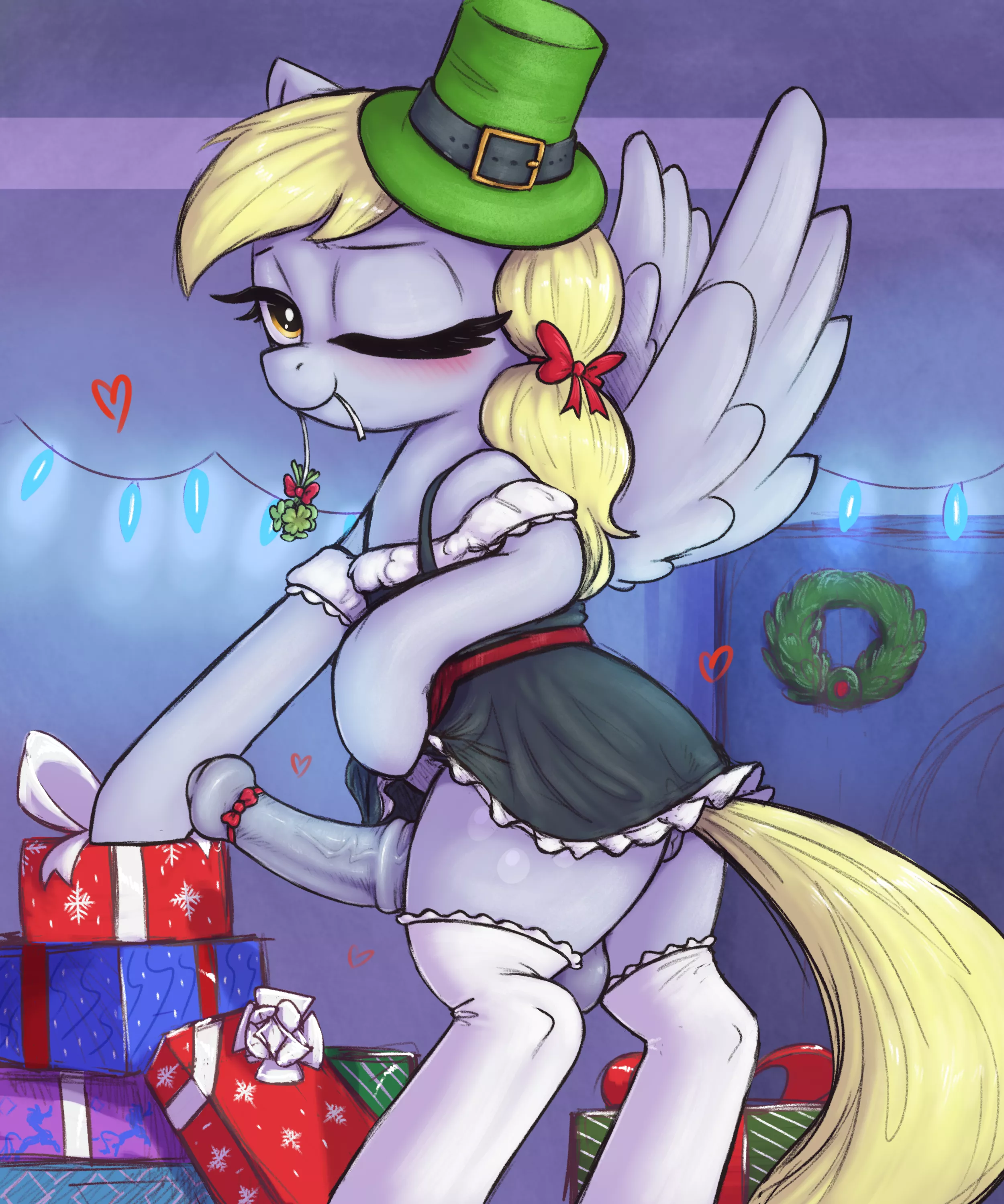 Derpy really knows how to dress for the occasion (T72B)