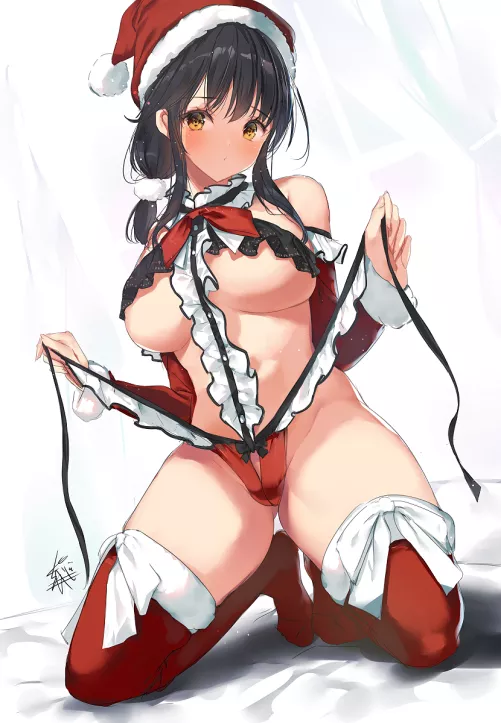 Erotic Santa Cosplay (Yaegashi nan) [Original]