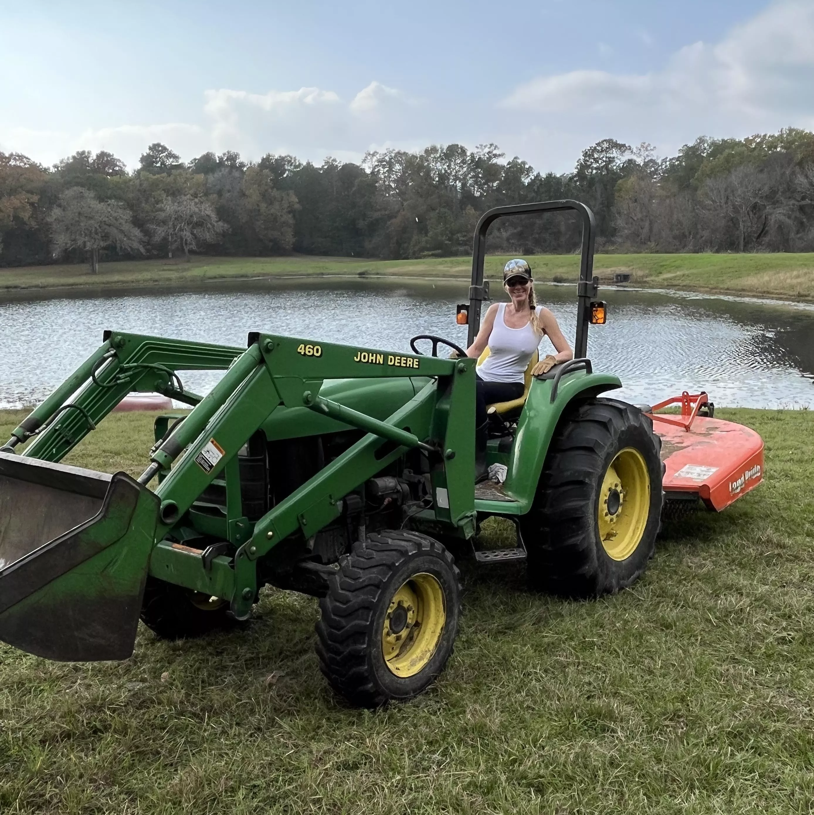 [f] The last shredding of the season. Waiting on the wildflowers.