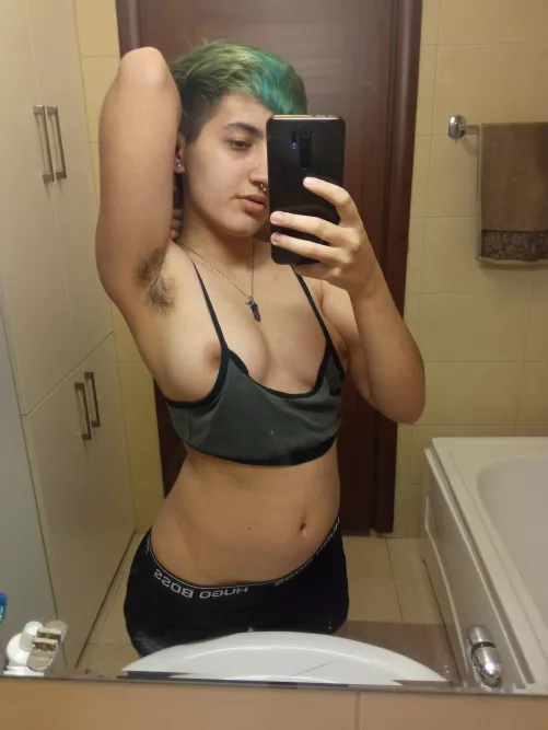 Freshly showered 🥰