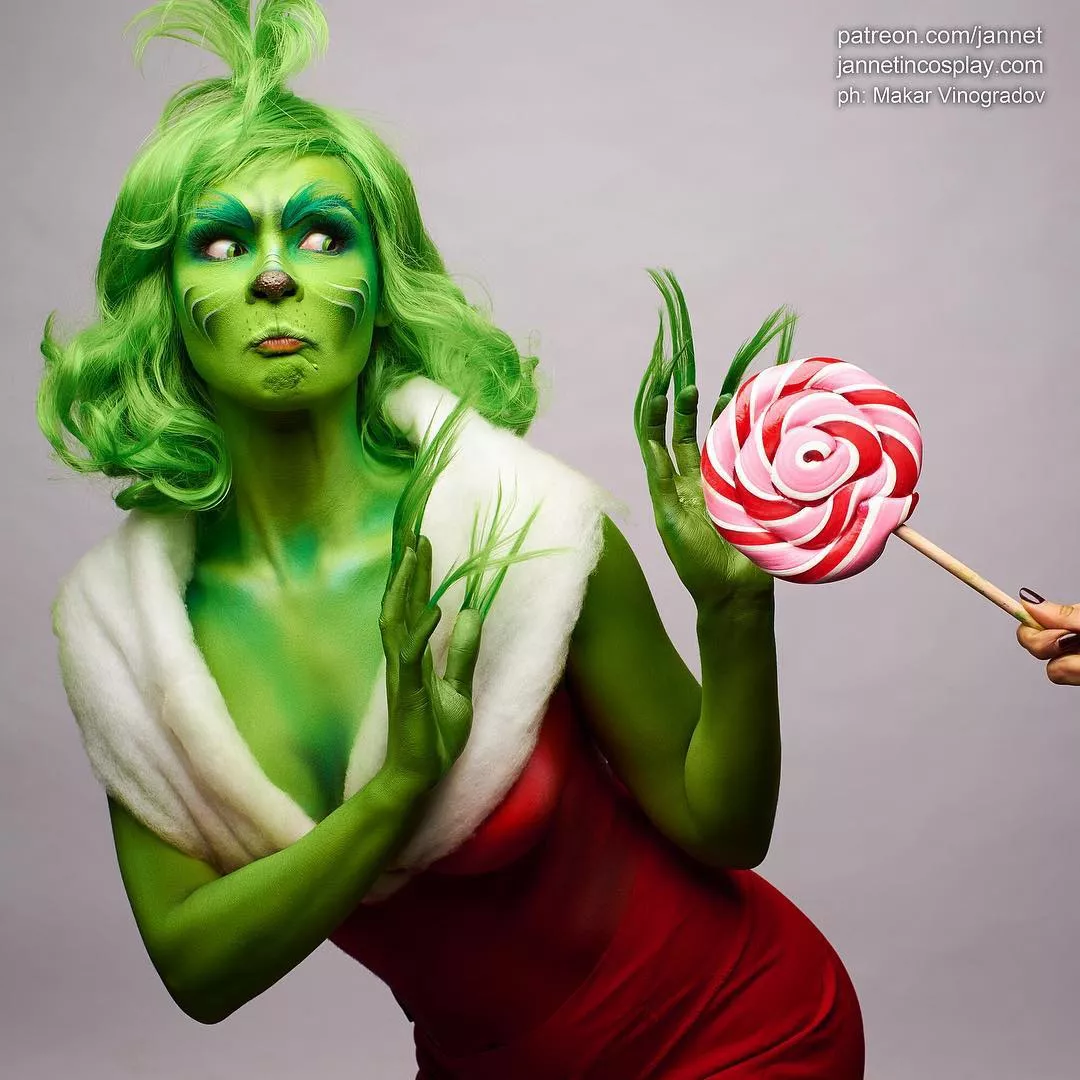 Grinch, cosplay by JannetIncosplay.~