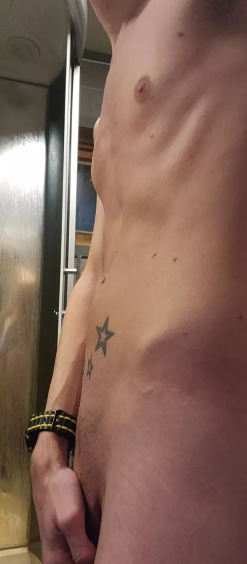 Had to shower alone :(