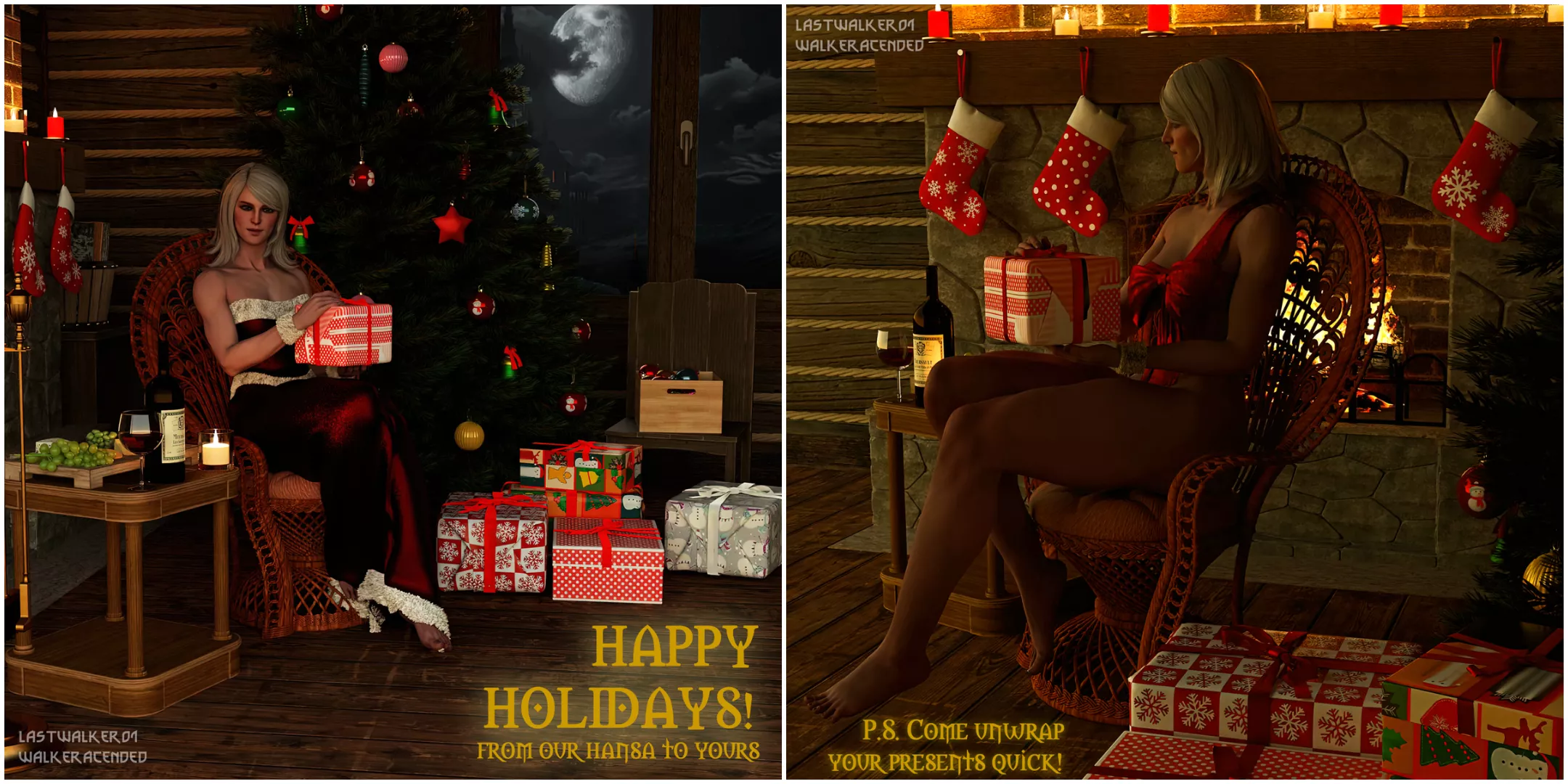 Happy Holidays from Keira Metz (Lastwalker)