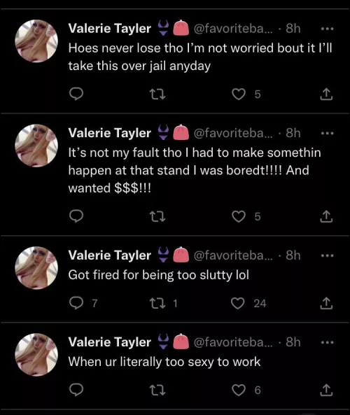 @hausfairy aka Favoritebarista are no longer able to make her bikini barista contents. She got fired cuz she was fucking customers at the stand https://twitter.com/favoritebarista/status/1607226004547973121