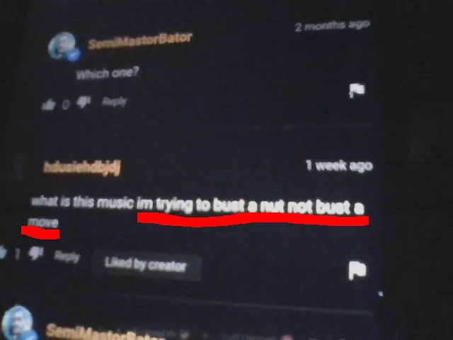 hes not trying to bust a move