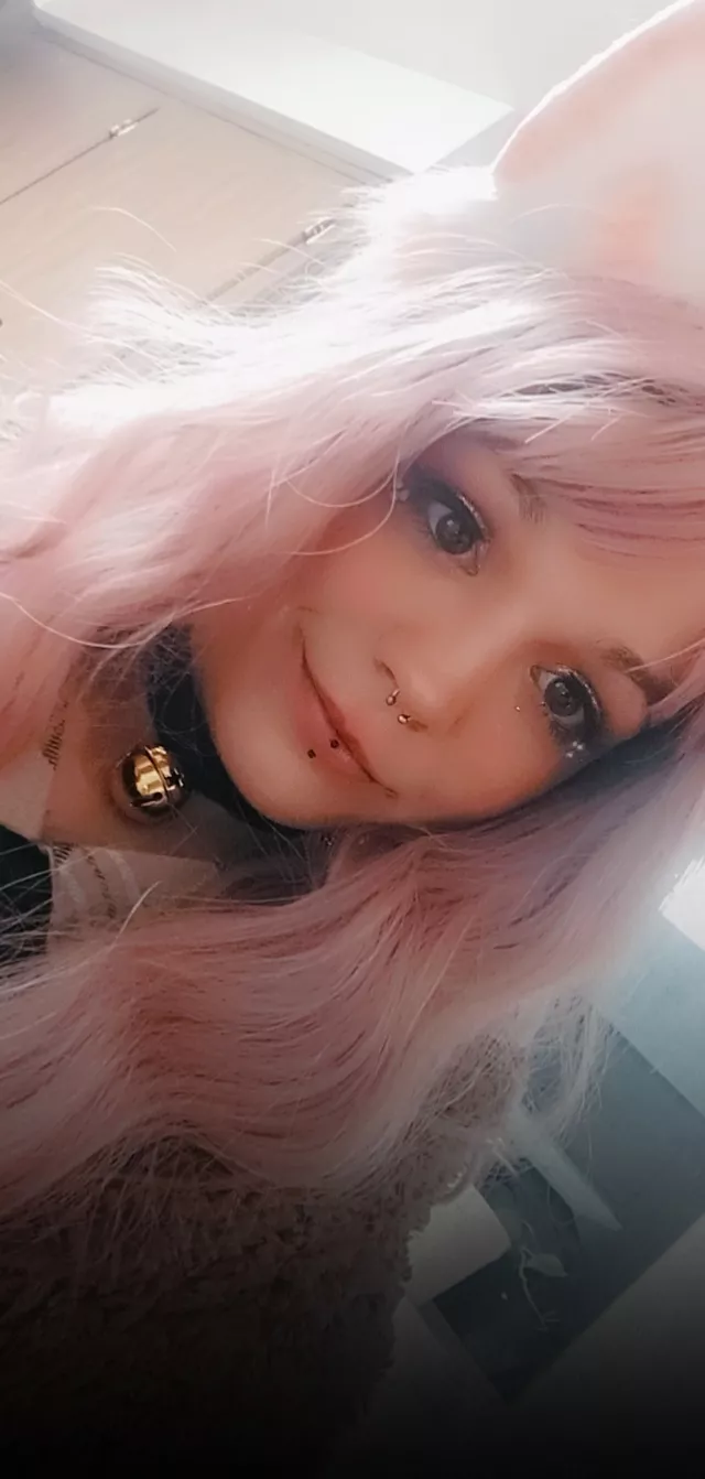 hi daddy Im glad your home ^•^ now pet me 🌸