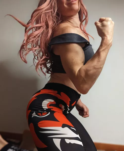 How about a strong girl who can wrestle and lift, maybe you one day 😜