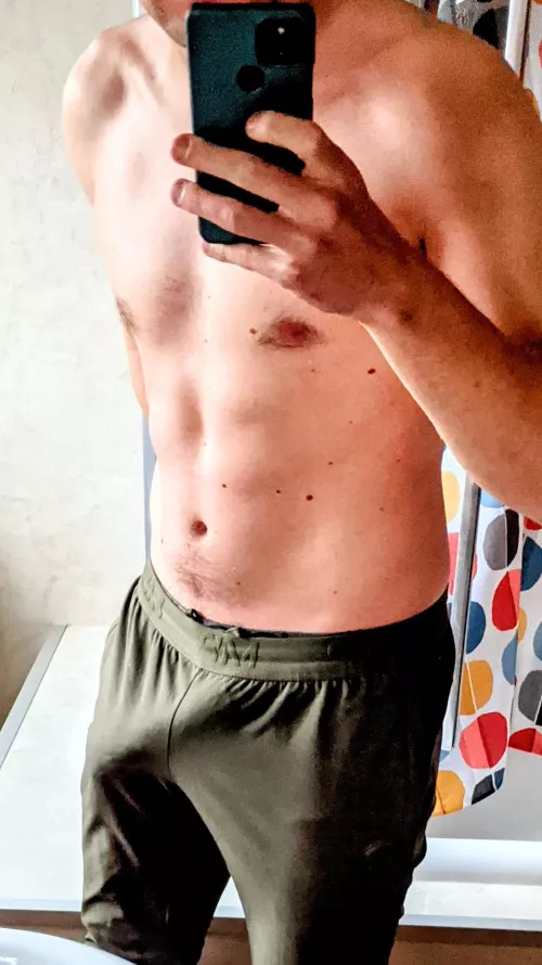 I really enjoyed the sweatpants I got for Christmas....