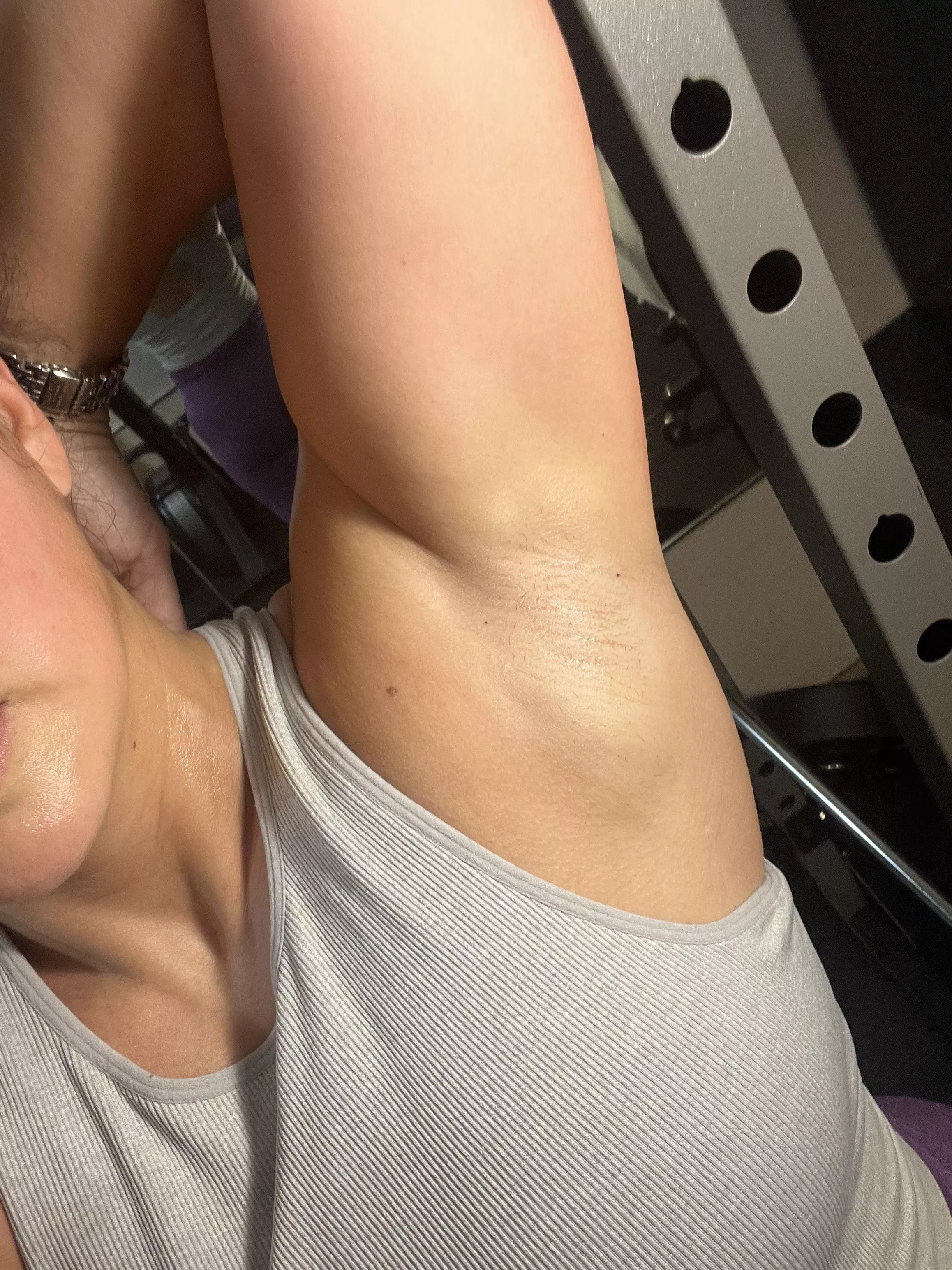 Is one arm up enough?