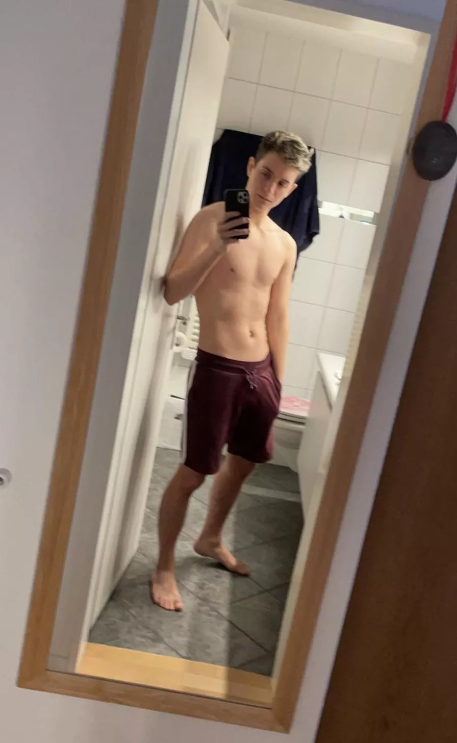 Let me know when i should drop the pants