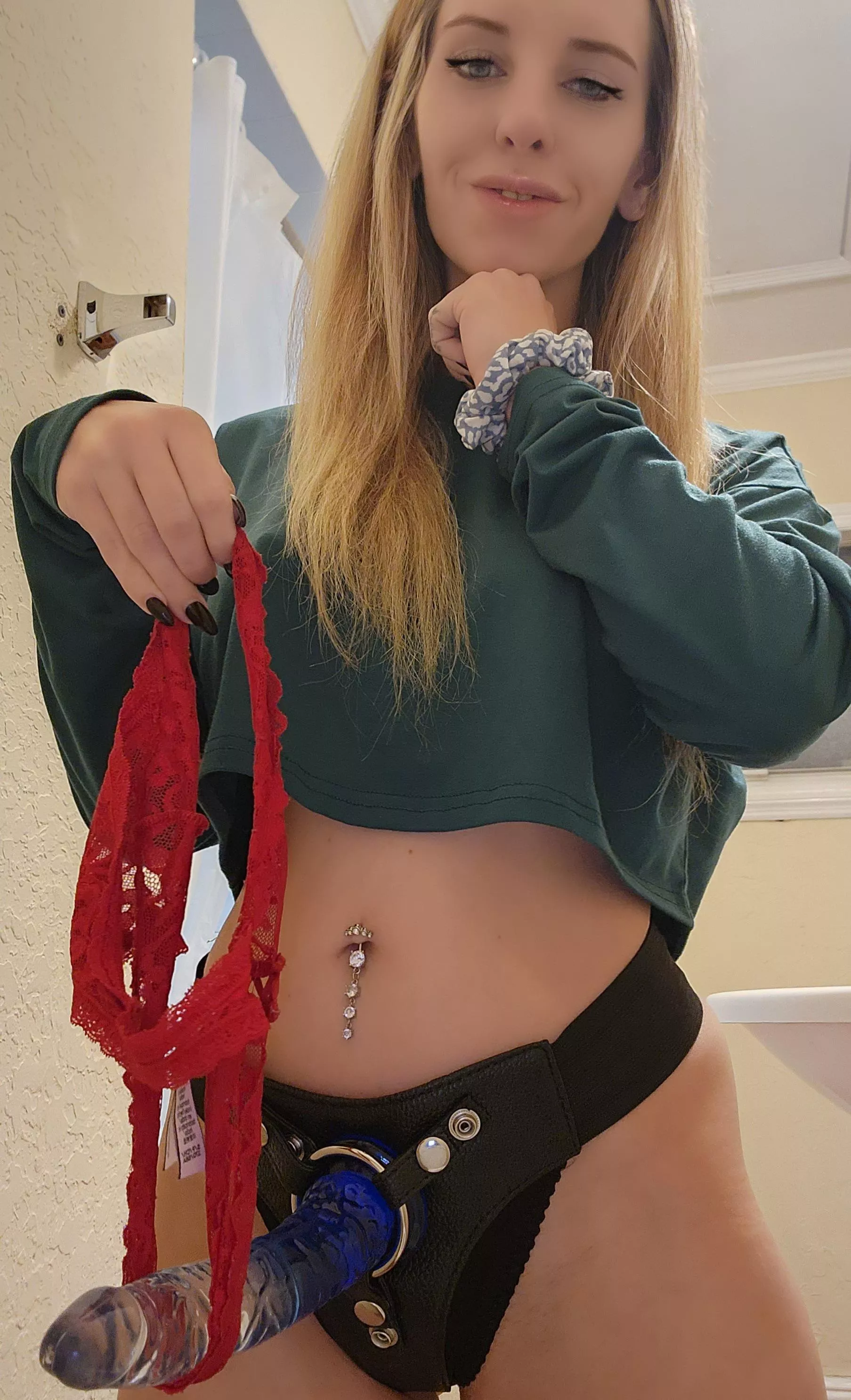 Let’s put these fire 🔥 red panties on you as I ruin you sissy ❤️🥵