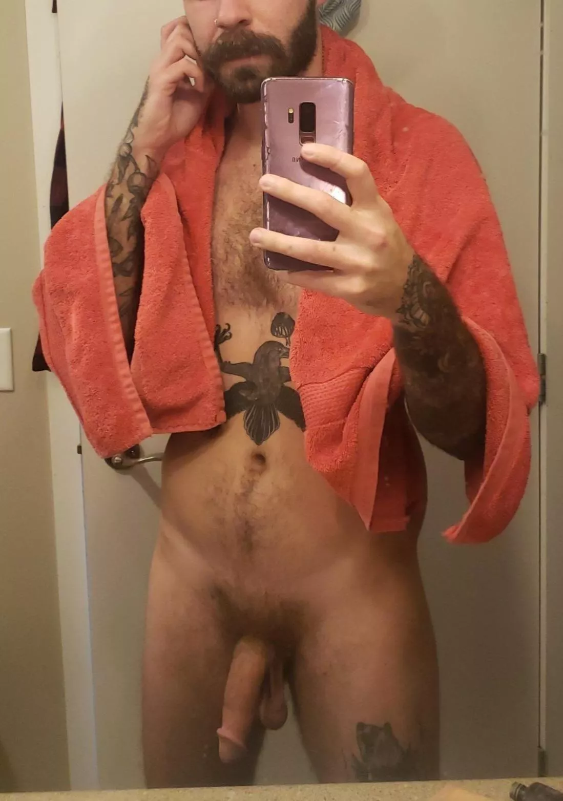 Let's take a nice hot shower