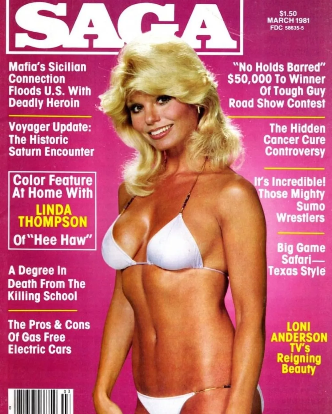 Loni Anderson, 1981.