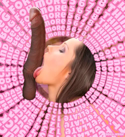 Mantra for cock-crazed sissy sluts