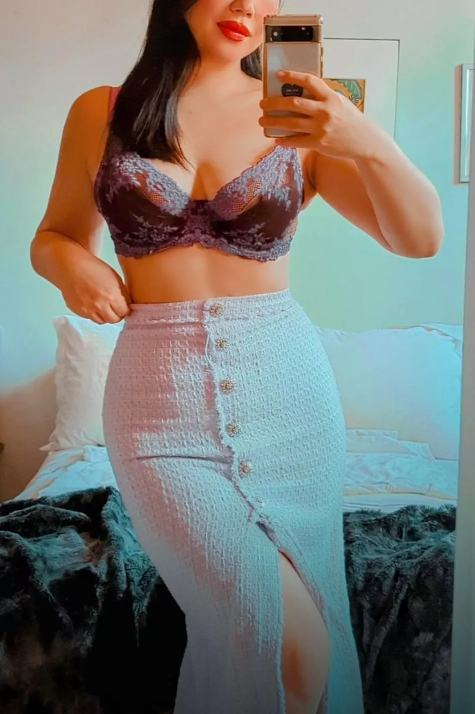 Merry Christmas!🎄Opted for a classier look for the holidays.