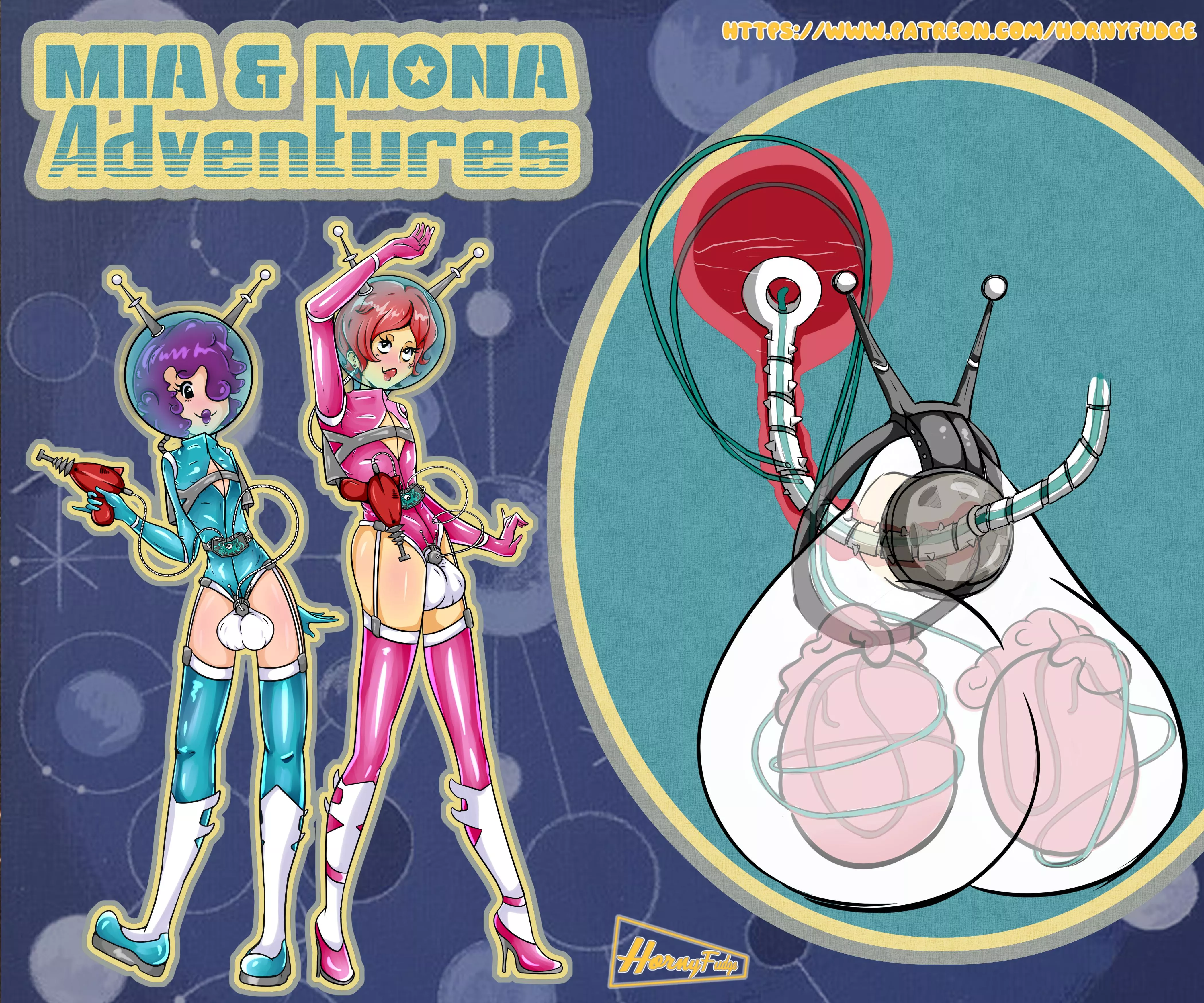 Mia&Mona Adventures! [HornyFudge, OCs]