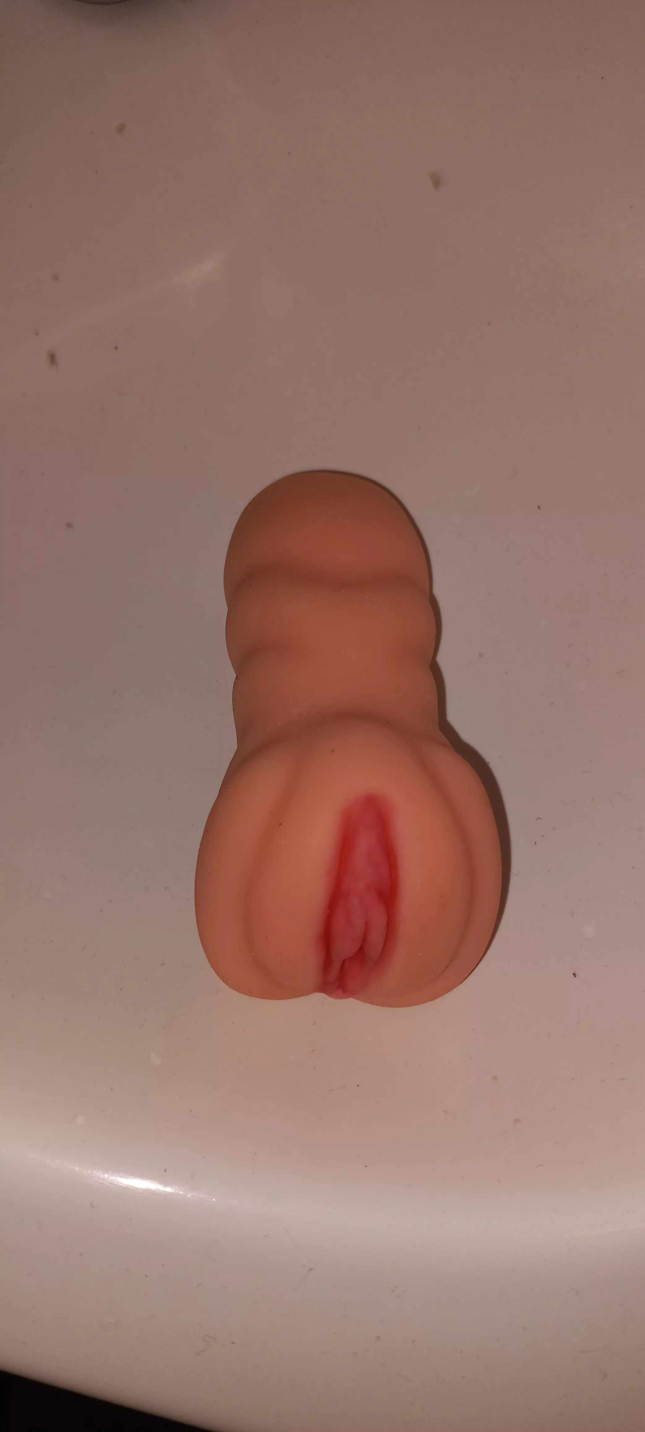 My first sextoy . Tight virgin pussy