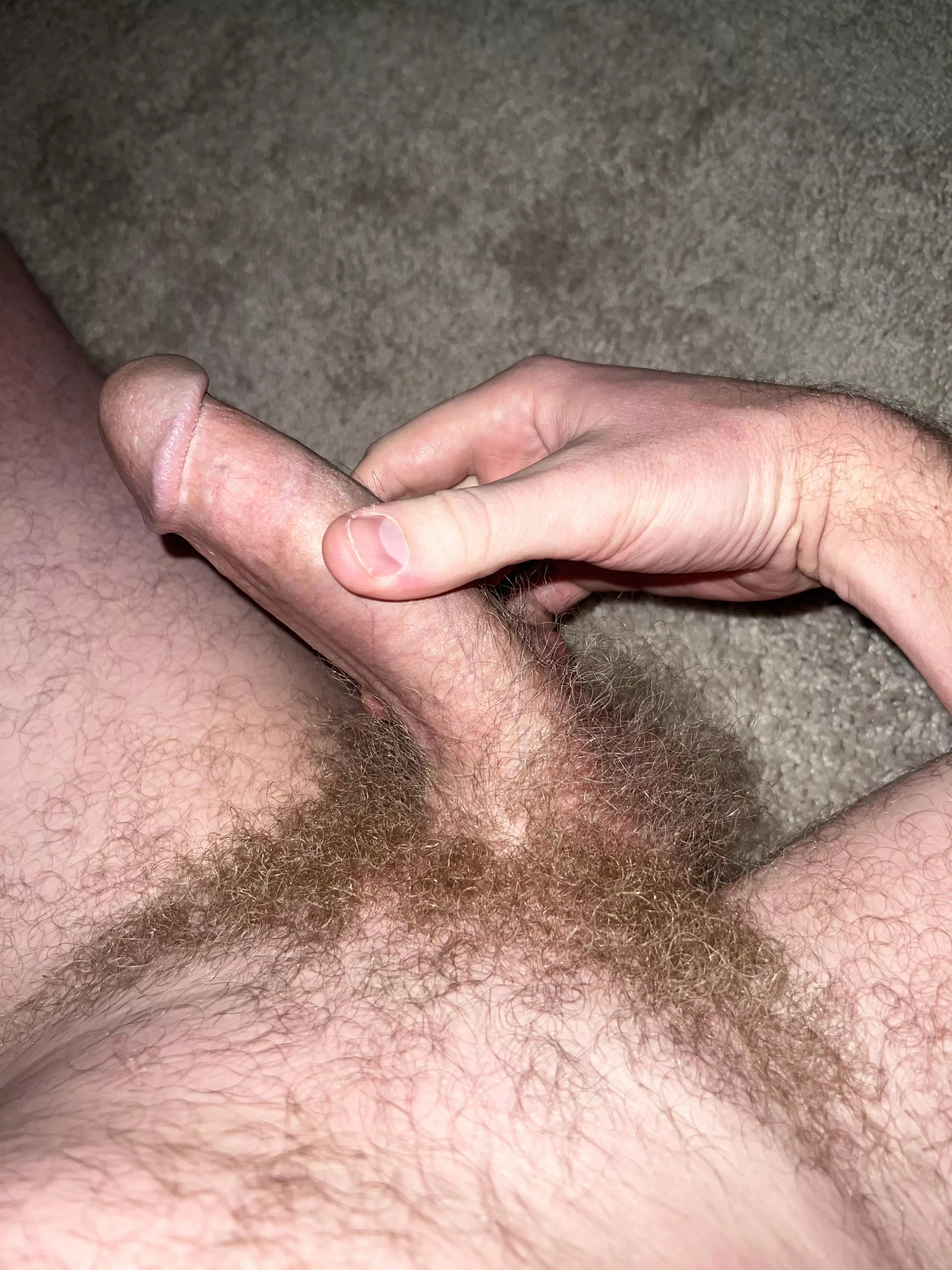 My hairy cock