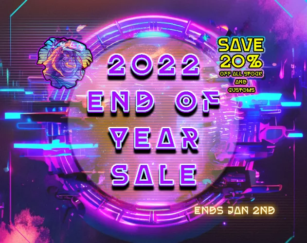 NOW LIVE. 20%OFF STOREWIDE AND CUSTOM ORDERS.