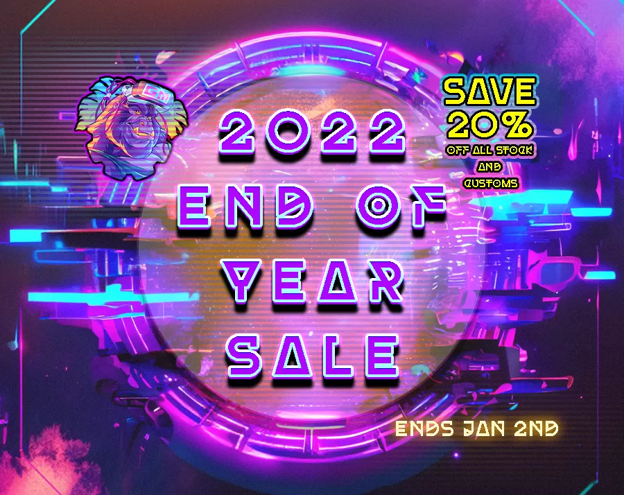 NOW LIVE. 20%OFF STOREWIDE AND CUSTOM ORDERS.