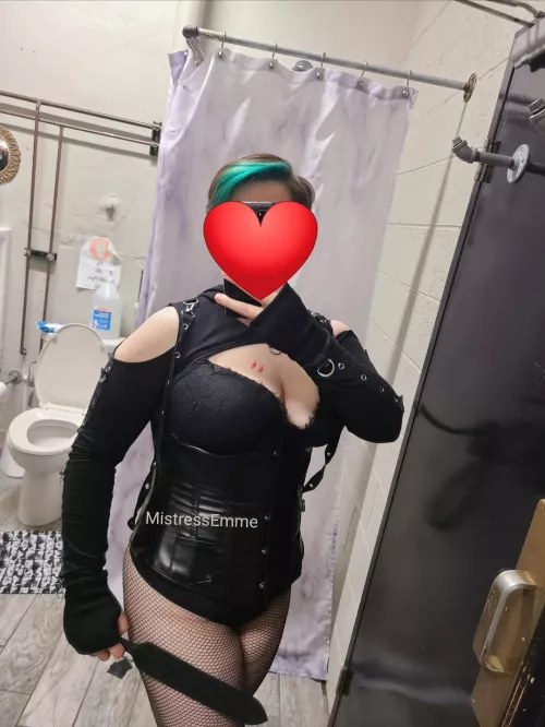 [oc] How much will it humiliate you to be spanked in a public restroom? Everyone will hear it and know exactly what's happening 😈