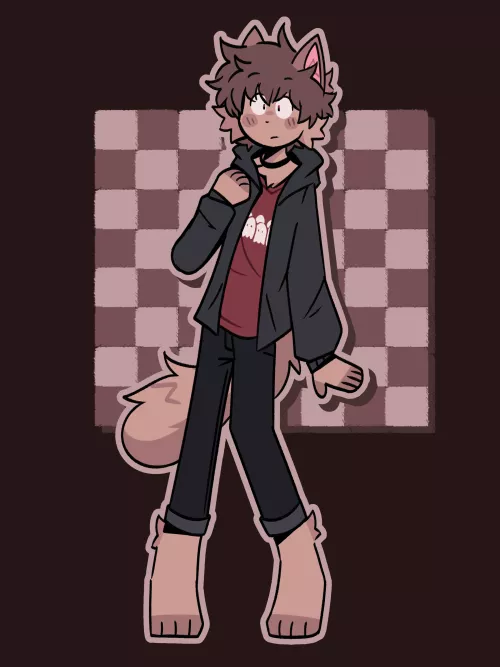 (OC) this cat looks at people