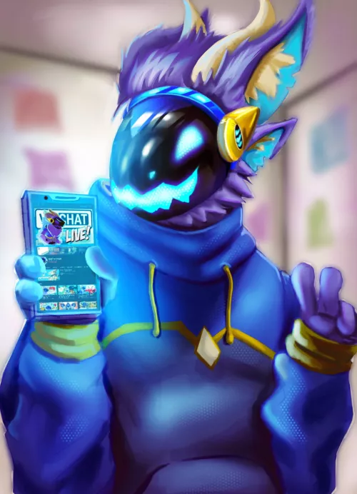 One of my last works, who knows him? (Art by me)